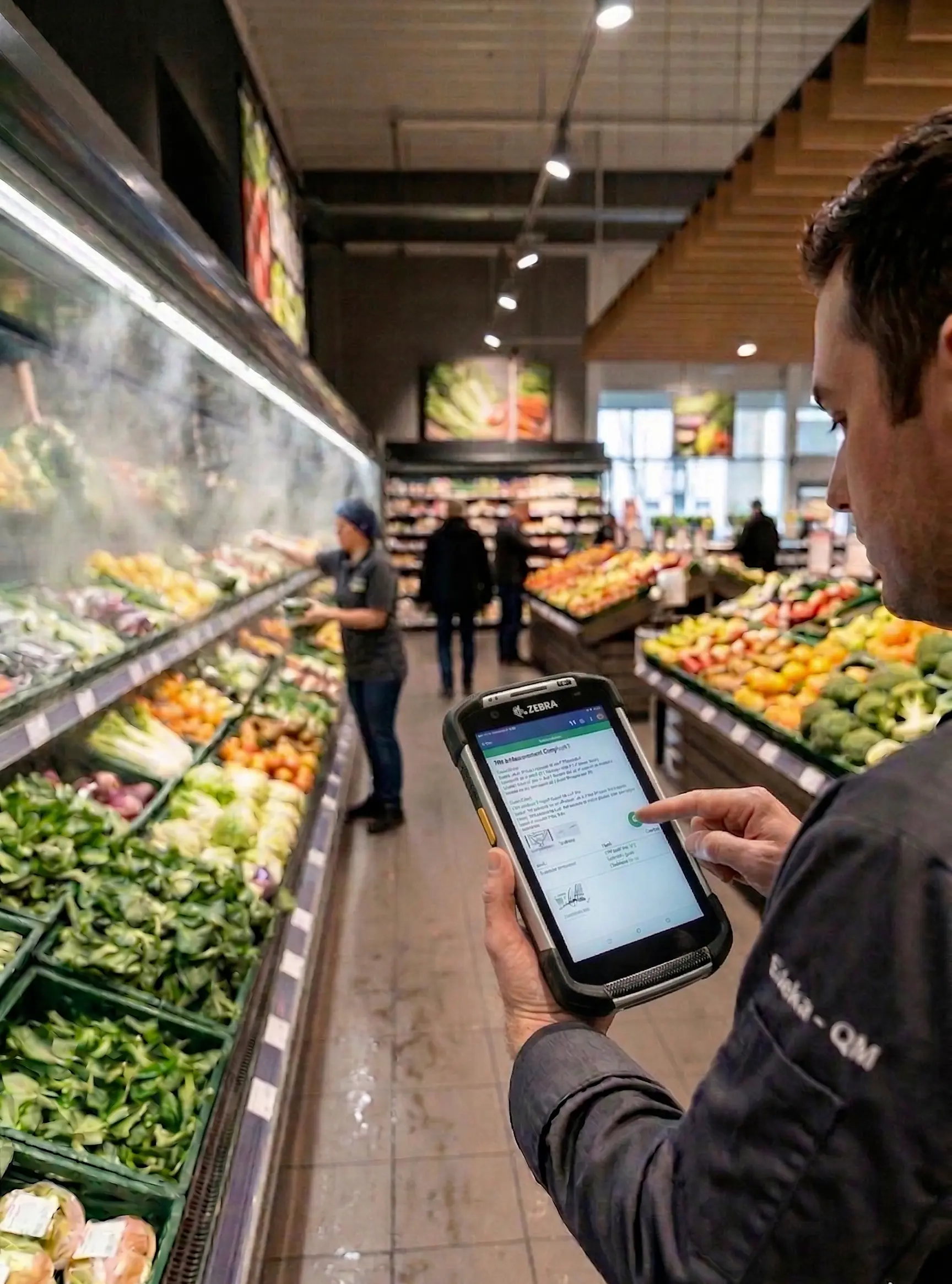 Digital task management on a tablet
