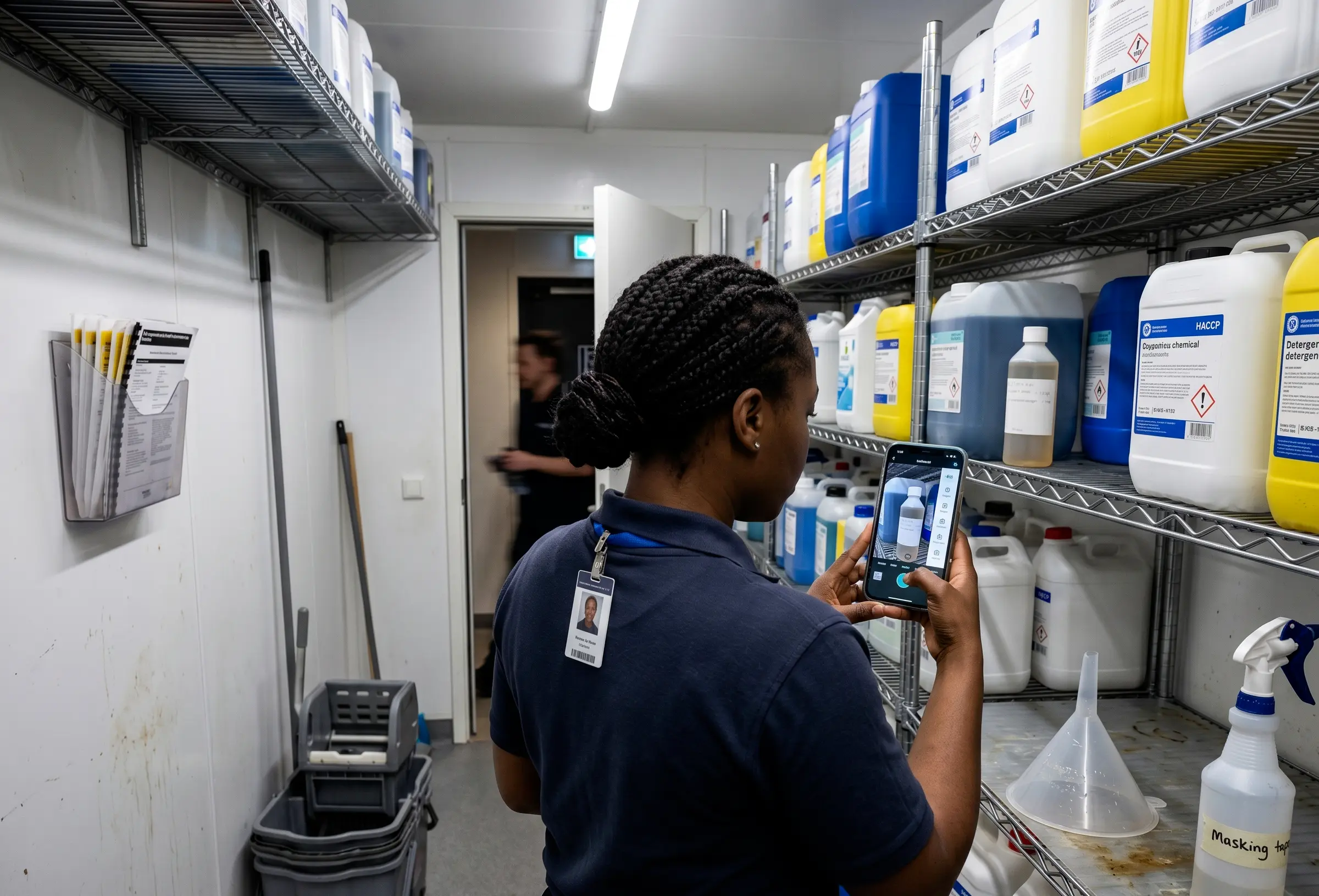 Audit in einer Randzone: Chemikalien-Lagerung im Rahmen der HACCP-Compliance